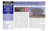 FWAS Prime Focus Prime Focus - Welcome - Fort Worth ... · August 2003 FWAS Prime Focus Page 4 From the Belly of an Airplane: Galaxies By Dr. Tony Phillips On April 28th a NASA spacecraft