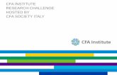 CFA INSTITUTE RESEARCH CHALLENGE HOSTED BY CFA SOCIETY …didattica.unibocconi.it/mypage/dwload.php?nomefile=rc_local_kickoff... · RESEARCH CHALLENGE HOSTED BY CFA SOCIETY ITALY