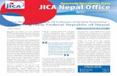 Quarterly Newsletter from JICA Nepal Office...Quarterly Newsletter from JICA Nepal Office ‘One Nation, A Culture of Cultures and One Economy’: Designing New Federal Republic of