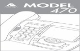 Table of Contents - Telecomuserguides.com...Microphone muted. When a Handsfree or Headset call is muted, the speaker light blinks. To take a call off mute, press a again. c Directory,