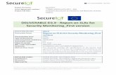 DELIVERABLE D3.9 - Report on SLAs for Security Monitoring ...secureiot.eu/D3.9.pdfD3.9 - Report on SLAs for Security Monitoring_First version Version: 1.0 – Final, Date 16/07/2019
