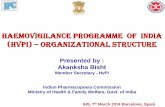 HAEMOVIGILANCE PROGRAMME of INDIA (HvPI) …2 AIIMS, New Delhi 7th May 2013 Deptt. Of Hospital Administration & Main Blood Bank, AIIMS 3 Jammu Medical College 18th May 2013 ... constituted