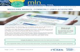 Medicare Basics: Commonly Used Acronyms...Medicare Basics: Commonly Used Acronyms MLN Educational Tool Page 3 of 31 ICN 908999 June 2018 A AAPM Advanced Alternative Payment Model In