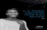 U. S. MUSIC INDUSTRY YEAR-END REVIEW...streaming music in the past year, we are seeing a surge in music consumption. As is always the case with the music industry, technology is an