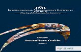 Recruiters Guide - International Management Institute, New Delhi · 2010-08-31 · Message from Director General Dear Recruiters, It gives me immense pleasure to introduce to you