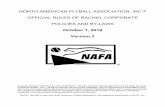 NORTH AMERICAN FLYBALL ASSOCIATION, INC. OFFICIAL …flyball.org/rules/rulebook.pdf · List of Changes for the 2020 Racing Year 1) Regional Championships: a reduction from 4 to 3