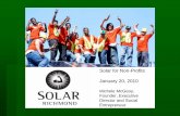 Michele McGeoy, Founder, Executive Director and Social ... - Solar...Founder, Executive Director and Social Entrepreneur ... Channel - MTV - Prospect Magazine - The Nations Health