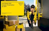 AUSTRIAN POST Investor Presentation Q1 2019 Post Investor Presentation_RS Standard Q1 2019.pdfDEUTSCHE POST DHL GROUP –Austrian Post will become a delivery partner of the Deutsche