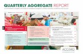 QUARTERLY AGGREGATE REPORT · QUARTERLY AGGREGATE REPORT on remediation progress and status of workplace programs at RMG factories covered by the Accord TABLE OF CONTENTS Key milestones