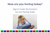Sign-In Under the Emotion You Are Feeling Today · 2013-06-25 · System-Wide Implementation Exploration Assess needs Examine innovations Examine Implementation Assess fit 2 - 4 Years