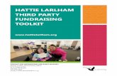 HATTIE LARLHAM THIRD PARTY FUNDRAISING TOOLKIT · Third Party Fundraiser Proposal form 9 ... Zumba-thon. The possibilities are endless. Your personal network – friends, family,