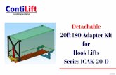 Detachable ISO Adapter Kit - storage.googleapis.com...18 tons 35 tons 30 tons 25 tons 20 tons Container Lengths 4,800 - 6,500 mm 4,800 - 6,500 mm 4,800 - 6,500 mm 4,800 - 6,500 mm