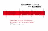 Embedded Speech Recognition: State-of-art & …enterface.net/enterface05/docs/seminars/ASRtutorial...> Page 4 Feature Extraction Technology • Extract features characteristics of