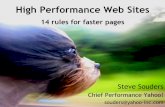 High Performance Web Sites - TechTargetajaxexperience.techtarget.com/images/Presentations/... · 2007-08-01 · High Performance Web Sites 14 rules for faster pages Steve Souders