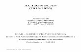 ACTION PLAN (2019-2020) - Avinashilingam KVKavinashilingamkvk.org/Action Plan.pdf · 2019-05-27 · Action Plan 2019- 20, ICAR – KVK, Coimbatore 3 Index Sl No. Title Page No. Summary