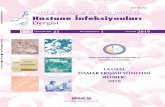 Turkish Journal of Hospital Infections Hastane …...Turkish Journal of Hospital Infections Dergisi Hastane İnfeksiyonları CİLT/VOLUME 23 Ek/SUppLEMEnT 1 YıL/YEar 2019 ISSN 1301-3912