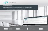 Business Class Wi-Fi Solution - Microcom Technologiessite.microcom.us/eap245.pdf · Business-Class Wi-Fi Solution Omada access points provide a business-class wireless network solution