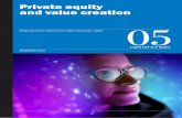 Private equity and value creation · 2020-03-03 · EBRD IMPACT BRIEF 05 PRIVATE EQUITY AND VALUE CREATION 5 Chart 4. Impact of private equity on portfolio companies The study finds