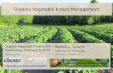 Organic Vegetable Insect Management · Calculating Degree Days Temperature controls the developmental rate of poikilotherms (plants, invertebrates). The amount of heat required to