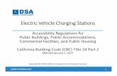 Electric Vehicle Charging Stations - Green TechnologyACCESS CALIFORNIA: EVCS 3 Multi‐family Residential (Private and Public Housing) Mandatory Measures • Applies to new facilities