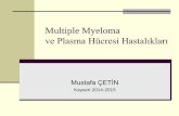 Multiple Myeloma...Multipl Miyelom: Epidemiyoloji Ağırlıklı olarak yaşlı hastalığıdır Tanı yaşı ortalama 60 – 73 Olguların % 2’si < 45 yaş Risk faktörleri yaş