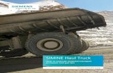 SIMINE Haul Truck - Siemensf...Our solution: To achieve maximum performance, the Siemens AC truck drive system efficiently channels all available diesel engine power. With higher diesel