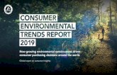 How growing environmental consciousness drives consumer ......concerns and buying behaviour, we asked which motivations inspired them to purchase environmentally sound products. The