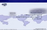 manageengine.ptmanageengine.pt/products/applications_manager/AppManager... · 2017-04-14 · AdventNet ManageEngine Applications Manager :: Help Documentation AdventNet, Inc. 1 Table