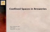 Confined Spaces in Breweries - Brewers Association...Confined Spaces in Breweries Ken Anderson and Jeff Fanno September 18, 2014. Ken Anderson VP Risk Control ... –Contains or has