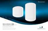 NanoStation AC Datasheet...D ATASHEET 2 Overview Ubiquiti Networks set the bar for the world's first low-cost and efficient broadband Customer Premises Equipment (CPE) with the NanoStation®
