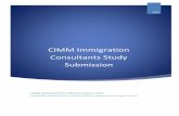 CIMM Immigration Consultants Study Submissionfiles.constantcontact.com/1286d53c201/c574e15e-42b7-46f0-9bb2-b6758f68ada1.pdfCIMM Immigration Consultants Study Submission 2017 CIMM IMMIGRATION