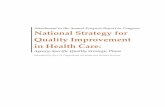 National Strategy for Quality Improvement in Health …Annual Progress Report to Congress National Strategy for Quality Improvement in Health Care 2 Agency-Specific Quality Strategic