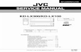 SERVICE MANUAL - CODEDRADIOcodedradio.info/manuals/jvc/kd-lx300_kd-lx100.pdf · 2005-01-09 · KD-LX300/KD-LX100 1-24 D/A Servo control A/D ROM RAM Digital equalizer automatic adjustment