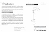 20007015010 Thermostatic Bar Valve...INSTRUCTION Thank you for purchasing a quality Bathstore product. To enjoy the full potential of your new product, please take time to read this