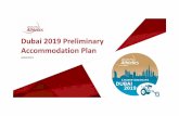 Dubai 2019 Preliminary Accommodation Plan - paralympic.org2019...– Some apartments may also be available 8 accessible rooms (all single beds), additional accessible modifications