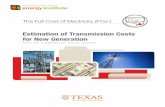 Estimation of Transmission Costs for New GenerationThe Full Cost of Electricity (FCe-) Estimation of Transmission Costs for New Generation, January 2017 | 6 spur lines. Finally, the