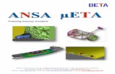2013 Training Course Content - BETA CAE Systems USA, Inc. · • Nastran Keywords • Display Model • Loads and Load Case Manager • SOL200 • Model Validation • File Output