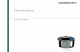 T20 Pendant User's Guide - Support Omron ... PC to PLC T20 Bypass Plug User-Supplied GroundWire T20