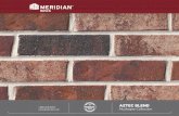 AZTEC BLEND - Meridian Brick...1.866.259.6263 meridianbrick.com AZTEC BLEND Muskogee Collection
