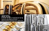 Yamaha BRASS INSTRUMENTS · 2019-01-24 · YBB-641 Professional Professional YBB-645G Moisture is the main cause of damage to brass instrument action (pistons, rotary valves, and
