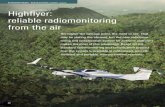 Highflyer: reliable radiomonitoring from the air...46 Highflyer: reliable radiomonitoring from the air The higher the vantage point, the more to see. That may be stating the obvious,