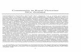 Community in Rural Victorian New Zealand · Community in Rural Victorian New Zealand NINETEENTH-CENTURY SETTLE NeRw Zealan wad as worl od f localize d communities in whic familyh