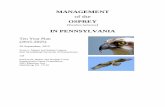 Osprey Management Plan - Pennsylvania Game Commission...Draft Osprey Management Plan ii EXECUTIVE SUMMARY The osprey was never a common nesting species in Pennsylvania. It is a popular