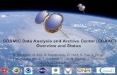 COSMIC Data Analysis and Archive Center (CDAAC) Overview ... · - L1 and L2 excess phases after removal of nav. data modulation and re-connection of the phases with the post-processing