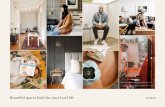 Beautiful spaces built for travel and life · 2020-01-15 · BEAUTIFUL SACES BUILT FO TAVEL AD LIFE 2 Sonder is a next-generation hospitality company with thousands of beautiful spaces