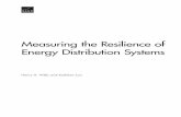 Measuring the Resilience of Energy Distribution …...1 CHAPTER ONE Measuring the Resilience of Energy Distribution Systems The U.S. economy depends on reliable and affordable distribution