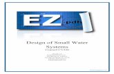 Design of Small Water Systems - EZ-pdh.comEngineering and Design DESIGN OF SMALL WATER SYSTEMS 1. Purpose. This manual provides guidance and criteria for the design of small water