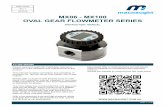 MX06 MX100 OVAL GEAR FLOWMETER SERIES Specification Centre/MXL-INST_r7.pdf · MX06 -MX100 OVAL GEAR FLOWMETER SERIES MXL-INST Rev 7 04/2016 To the Owner Please read and retain this