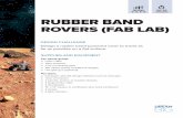 Grades 60–90 3–5, 6–8 minutes RUBBER BAND ROVERS (FAB … Band Rover (Fab Lab)_021417.pdf☐ How far did the rover travel? ☐ Did the rover move in a straight line? Rubber Band