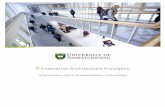 Enterprise Architecture Principles - University of Saskatchewan · 2020-01-15 · University of Saskatchewan Enterprise Architecture Principles Page 2 of 31 Introduction The university’s